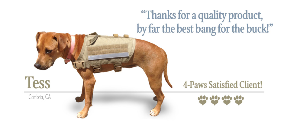 ForceK9.com MOLLE Vest